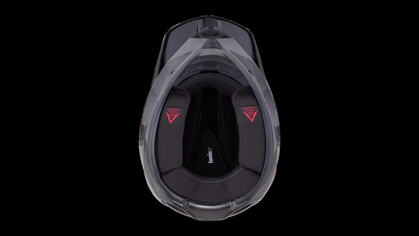 SPECIALIZED Dissident 2 DH Helmet - Stealth Carbon - INSIDE