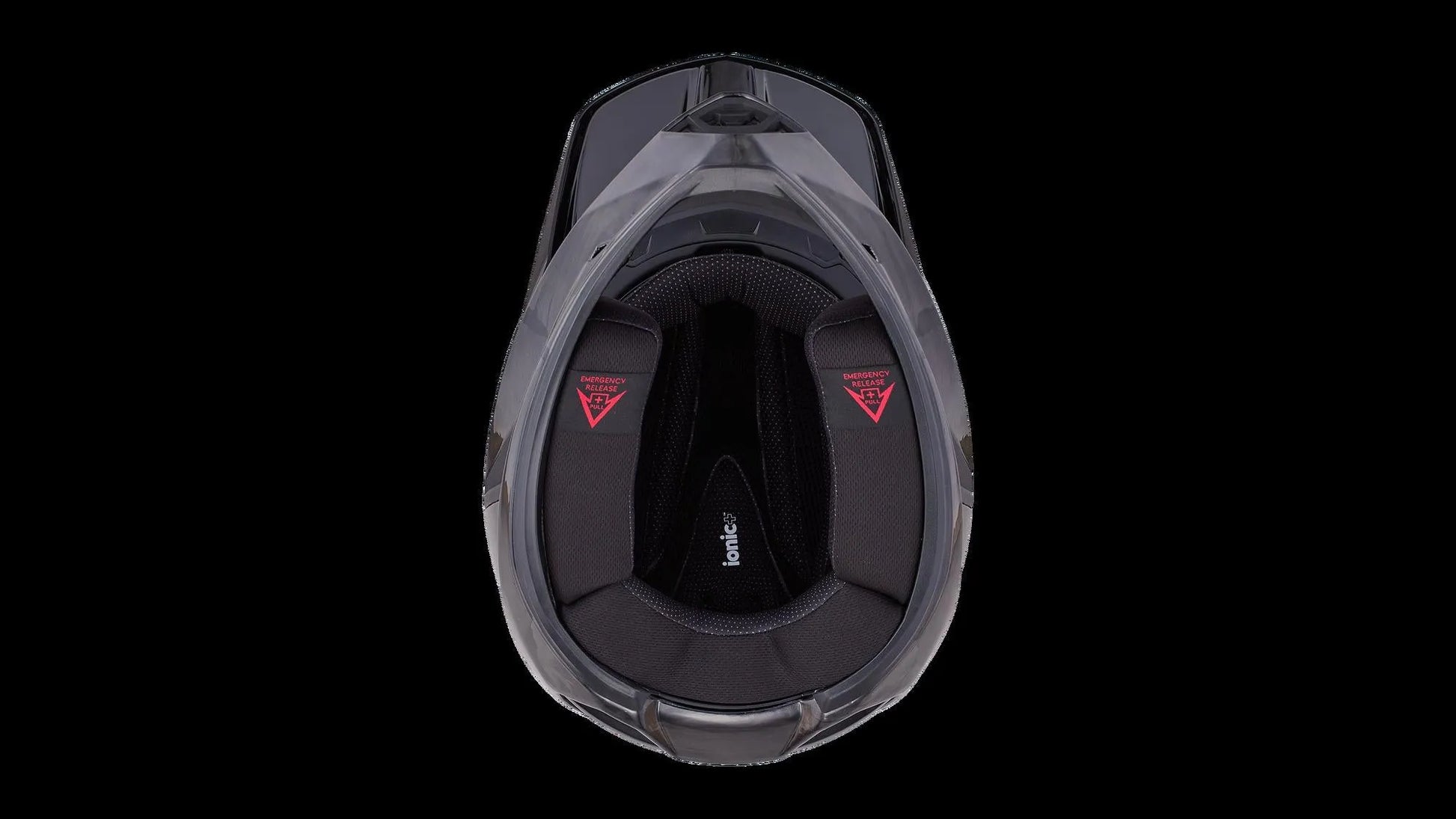 SPECIALIZED Dissident 2 DH Helmet - Stealth Carbon - INSIDE