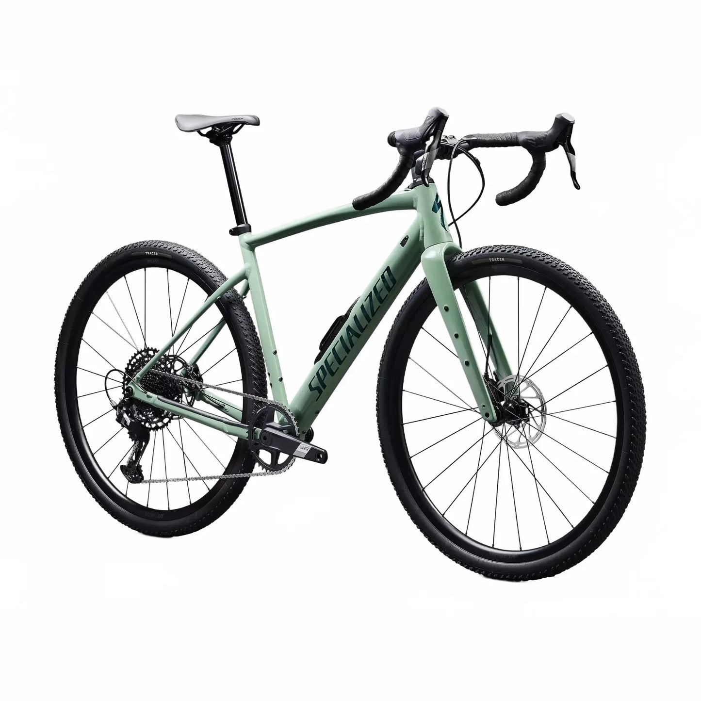 SPECIALIZED Diverge 4 Comp Alloy Complete Gravel Bike SRAM Apex - Gloss Pistachio / Emerald Metallic
