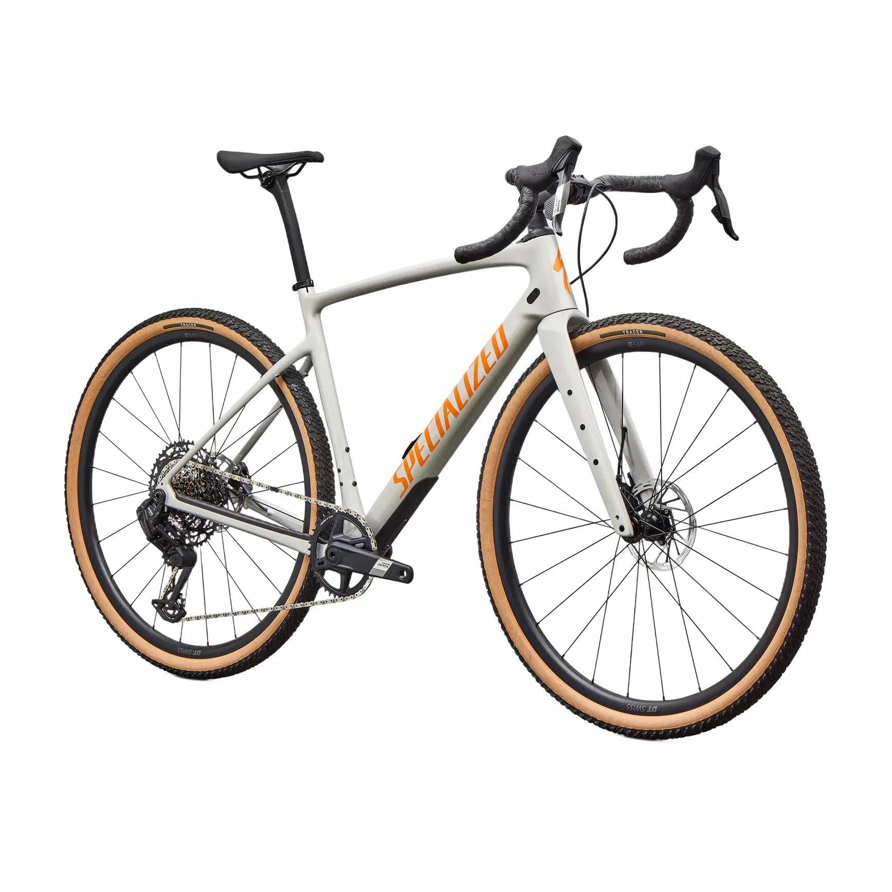 SPECIALIZED Diverge 4 Comp Complete Gravel Bike SRAM Apex AXS/S1000 2026 - Dolomite Metallic/Orange Zest