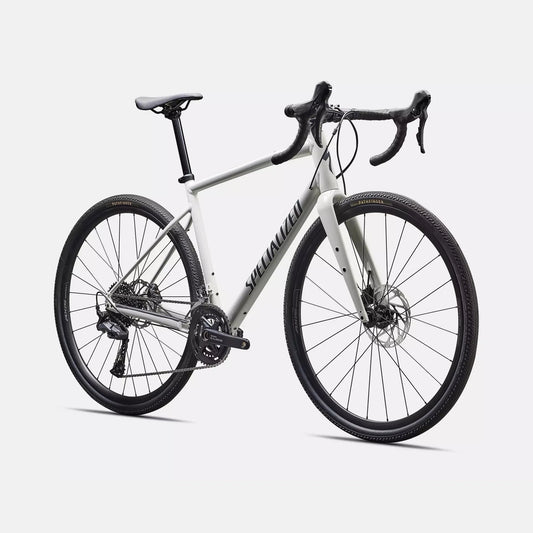 SPECIALIZED Diverge E5 Gravel Bike - Gloss Dune White/Ashen