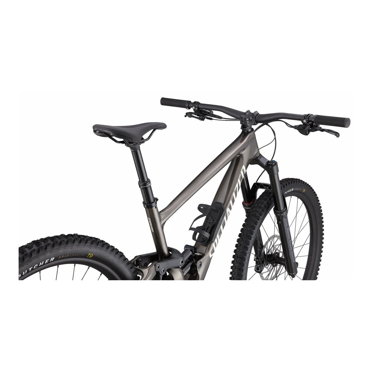 SPECIALIZED Enduro Comp 2025 Complete MTB - Gloss Gunmetal / White Mountains