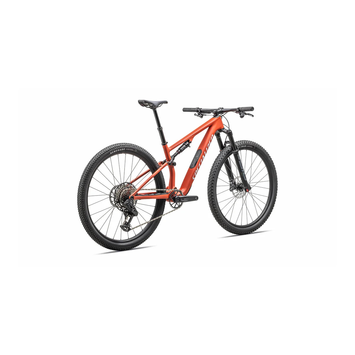SPECIALIZED Epic 8 Comp 2025 SRAM S-1000 AXS Complete MTB - Satin Deep Orange White