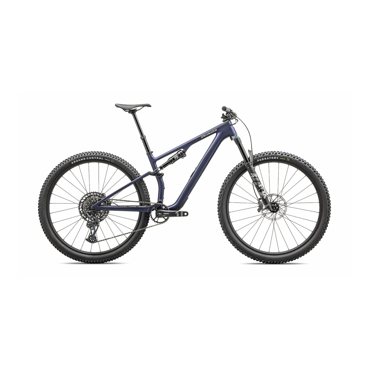 SPECIALIZED Epic 8 EVO Comp 2024 SRAM GX Eagle Complete MTB - Satin Blue Onyx / Dune White