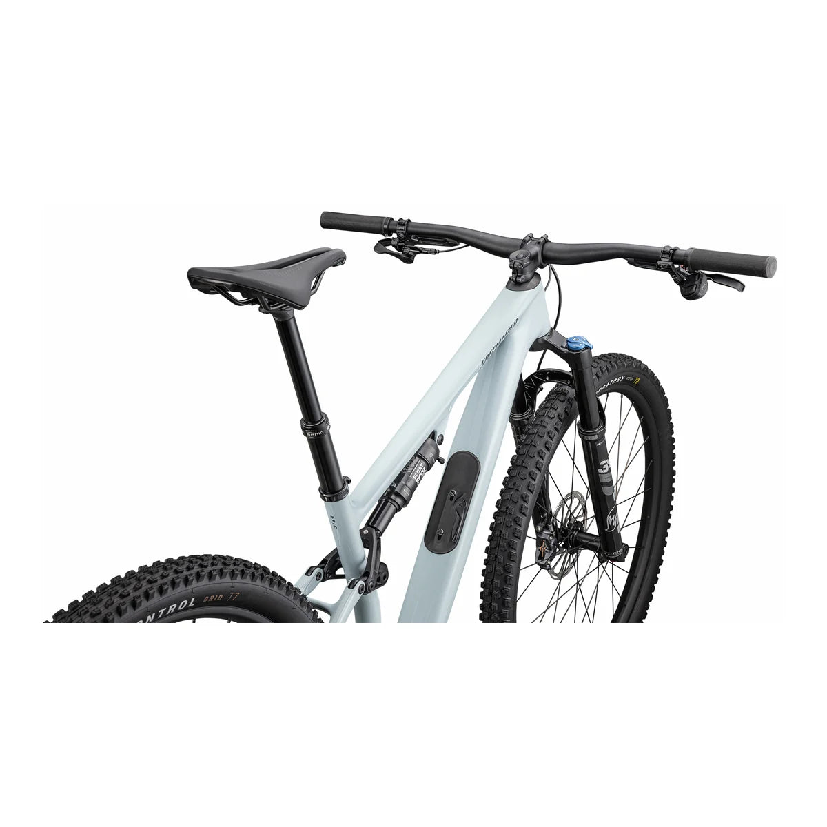 SPECIALIZED Epic 8 EVO Comp 2025 SRAM S-1000 AXS Complete MTB - Gloss Sea Foam / Cast Blue Metallic