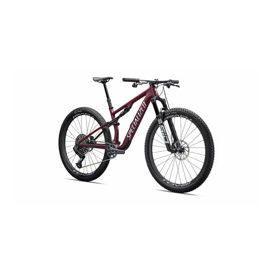 SPECIALIZED Epic 8 Expert 2026 SRAM GX AXS Complete MTB - Satin Bordeaux Metallic / White