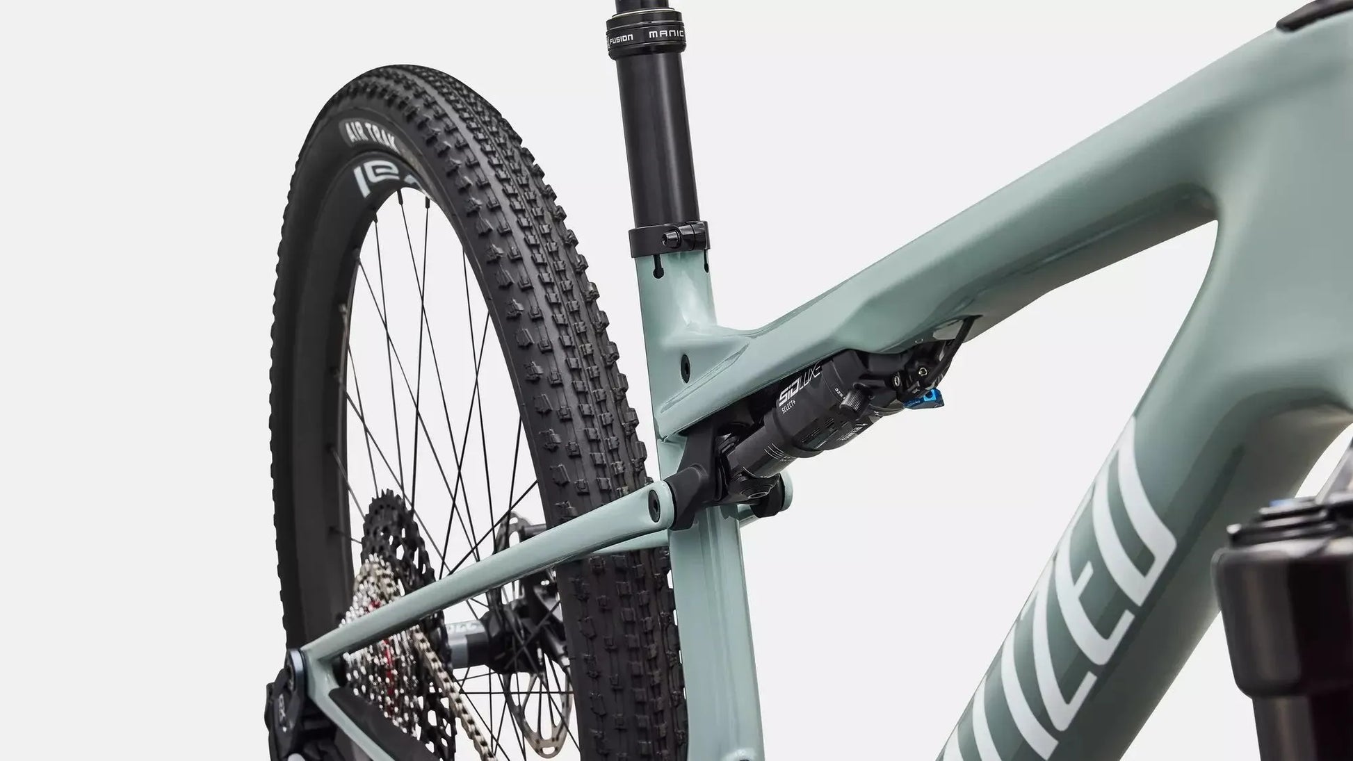 SPECIALIZED Epic 9 Expert Complete MTB - Gloss Agave Grey / Metallic White Silver