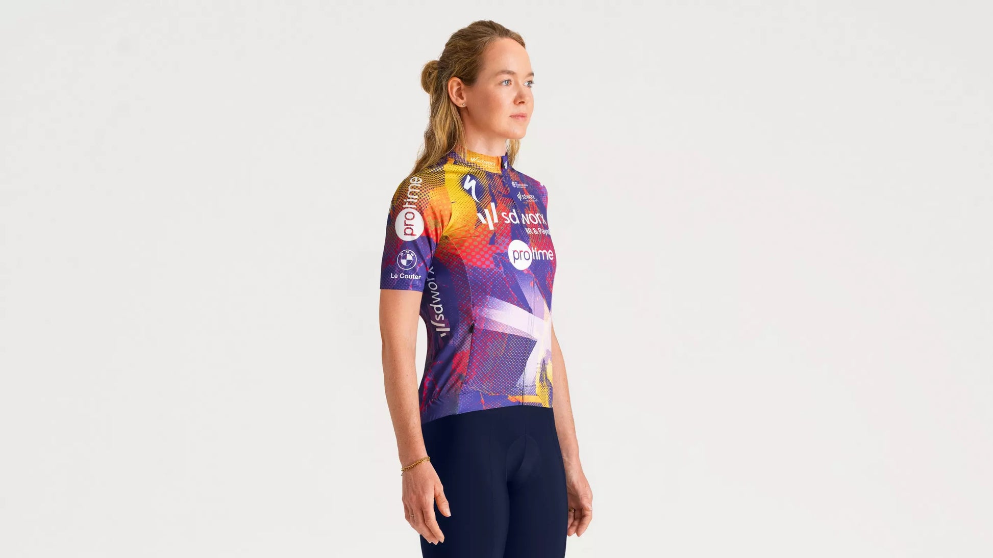 SPECIALIZED Foundation Graphic Women Cycling Jersey - Team Replica Sd Worx