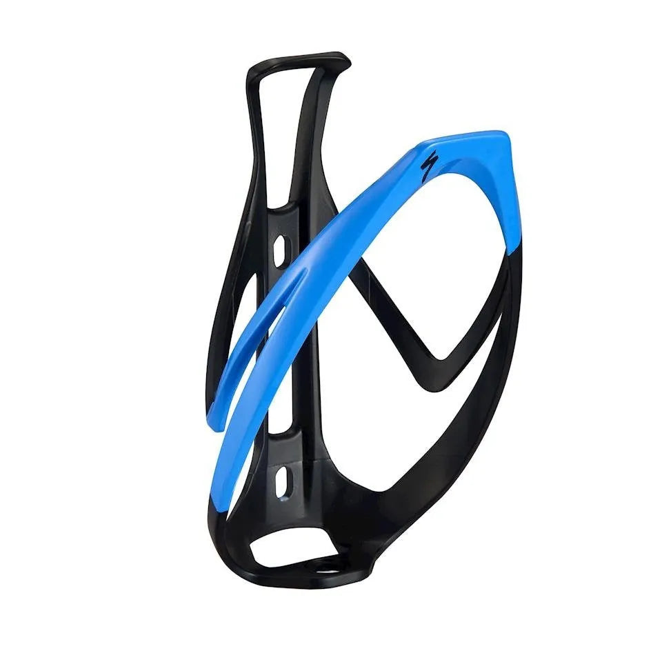 SPECIALIZED RIB CAGE II Bottle Cage - Matte Black/Sky Blue