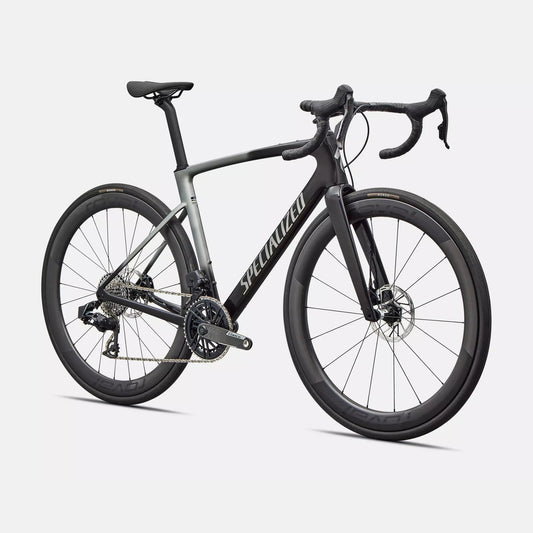 SPECIALIZED Roubaix SL8 Pro Road Bike Sram Force AXS E1 2026 - Gloss Carbon/shadow Silver