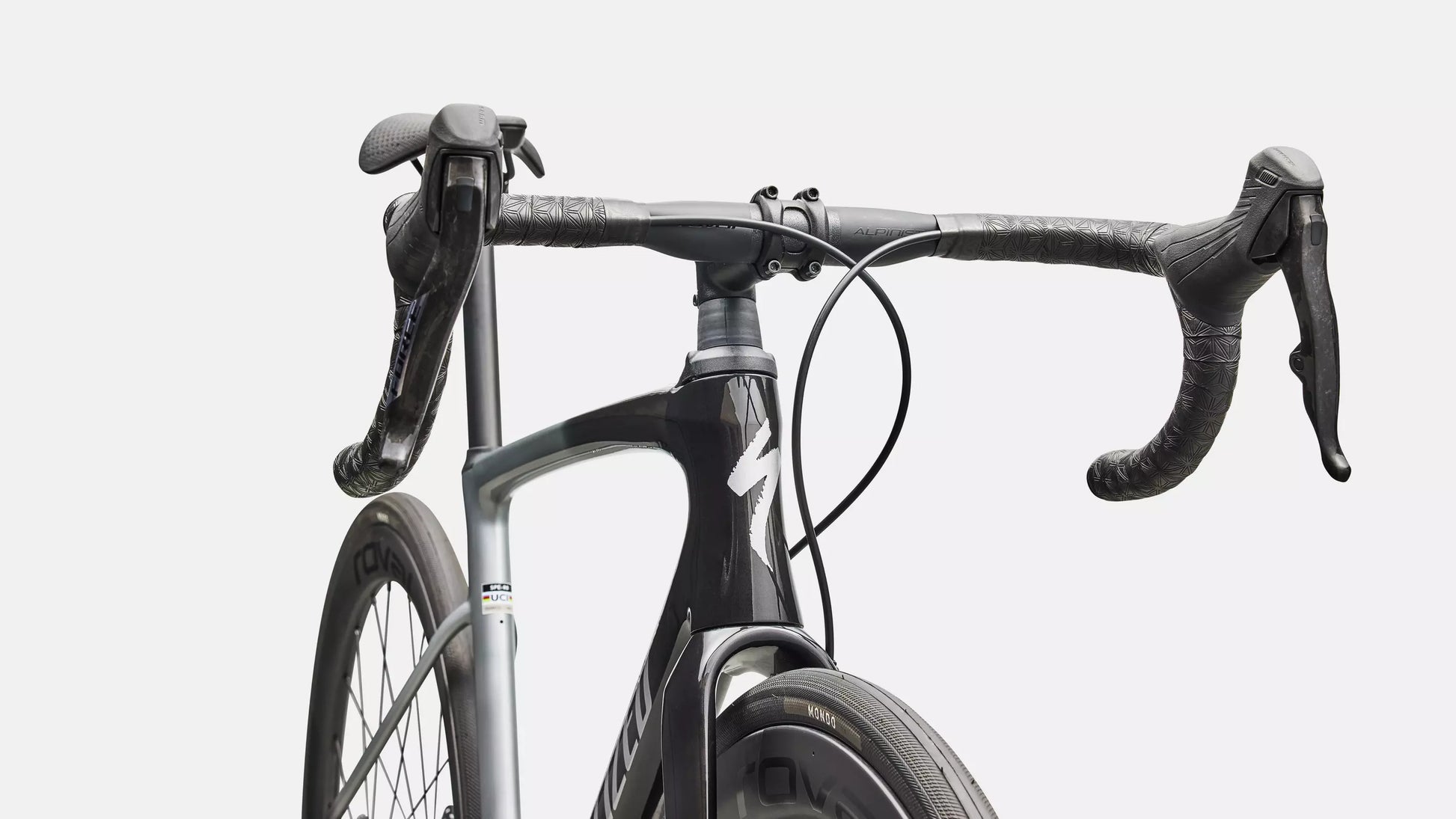 roubaix rennrad SPECIALIZED Roubaix SL8 Pro Road Bike Sram Force AXS E1 2026 - Gloss Carbon/shadow Silver