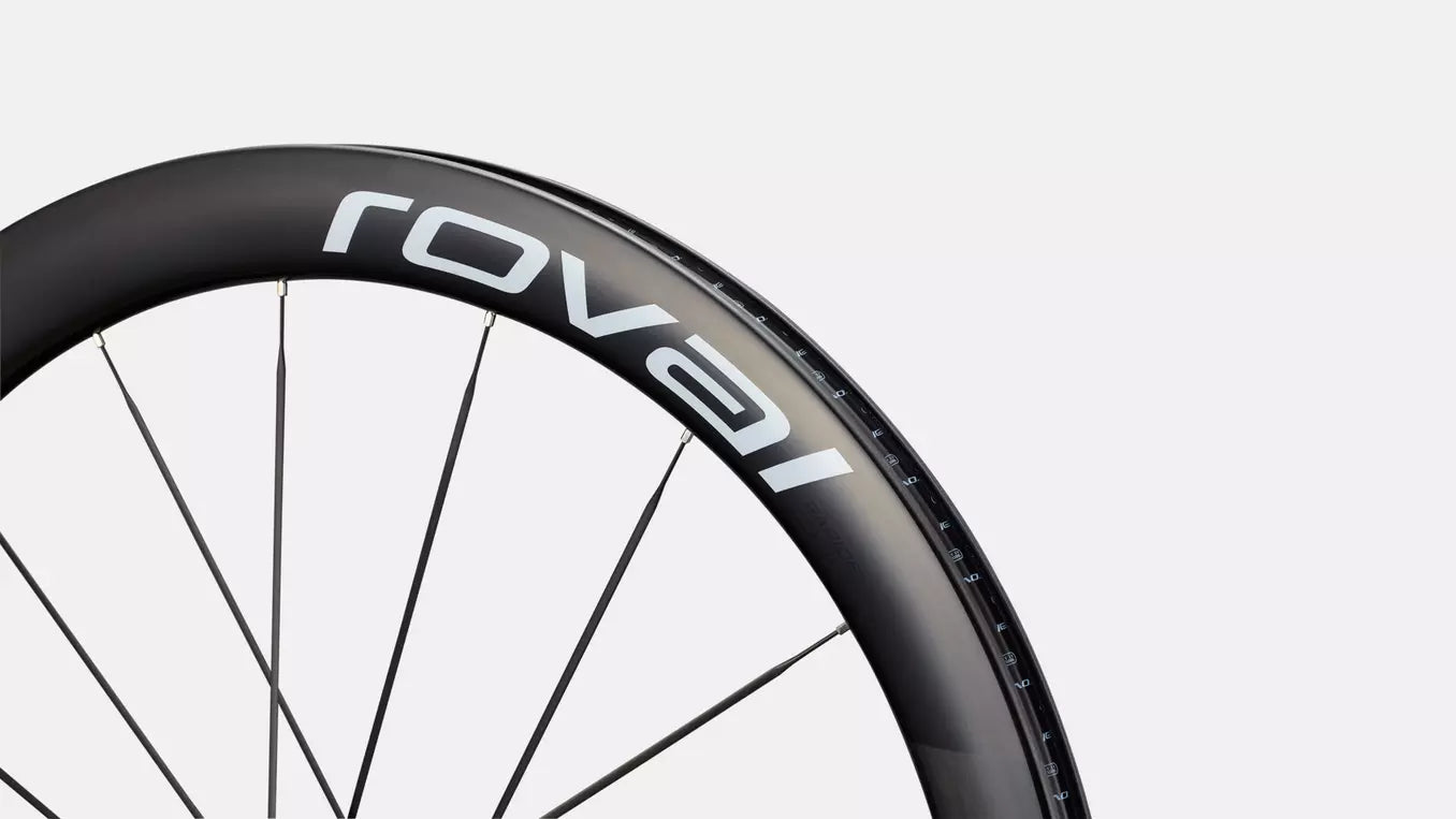 SPECIALIZED Roval Rapide CLX III Carbon Wheelset - Gloss Carbon/gloss White