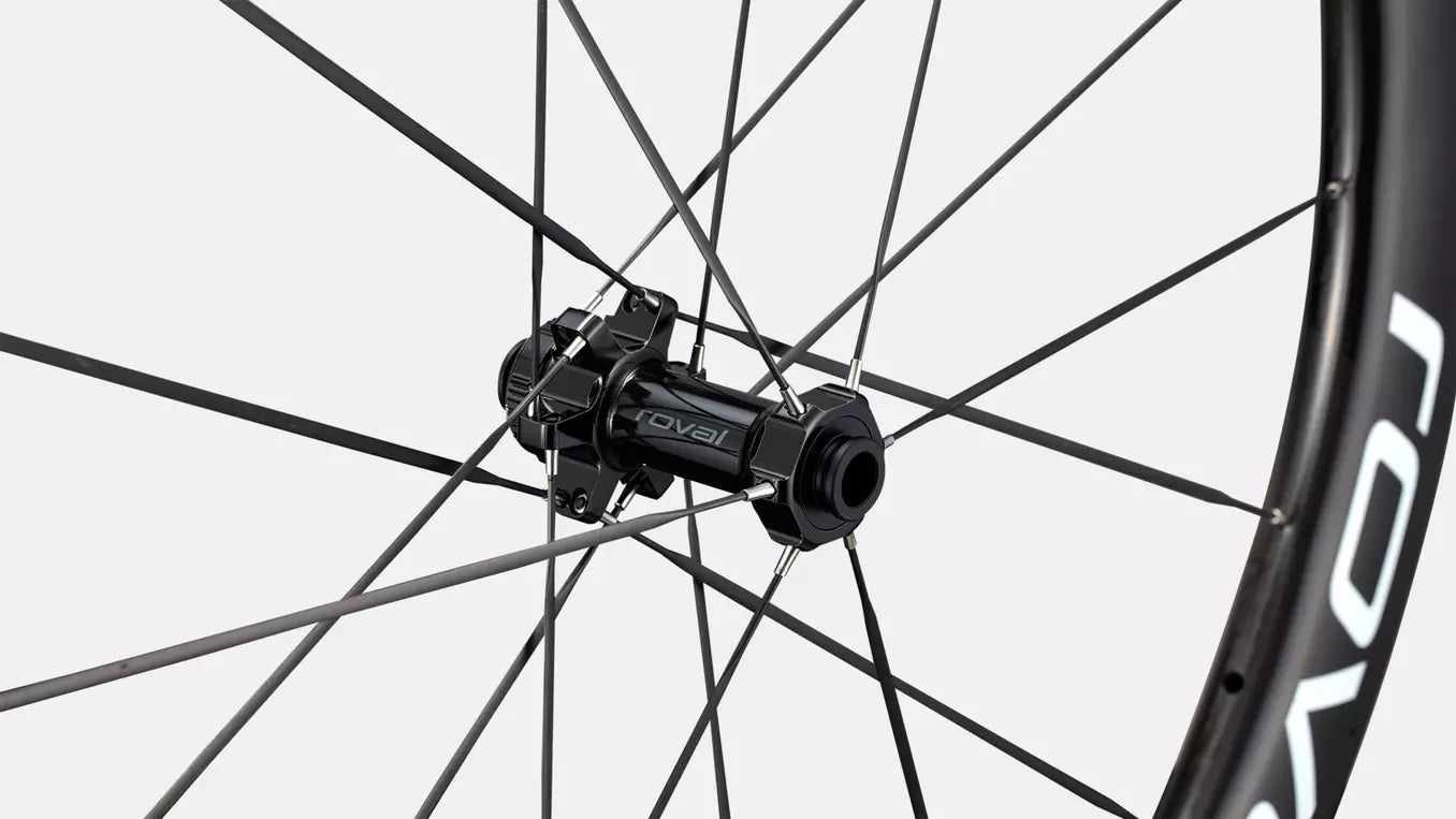 SPECIALIZED Roval Rapide CLX III Carbon Wheelset - Gloss Carbon/gloss White