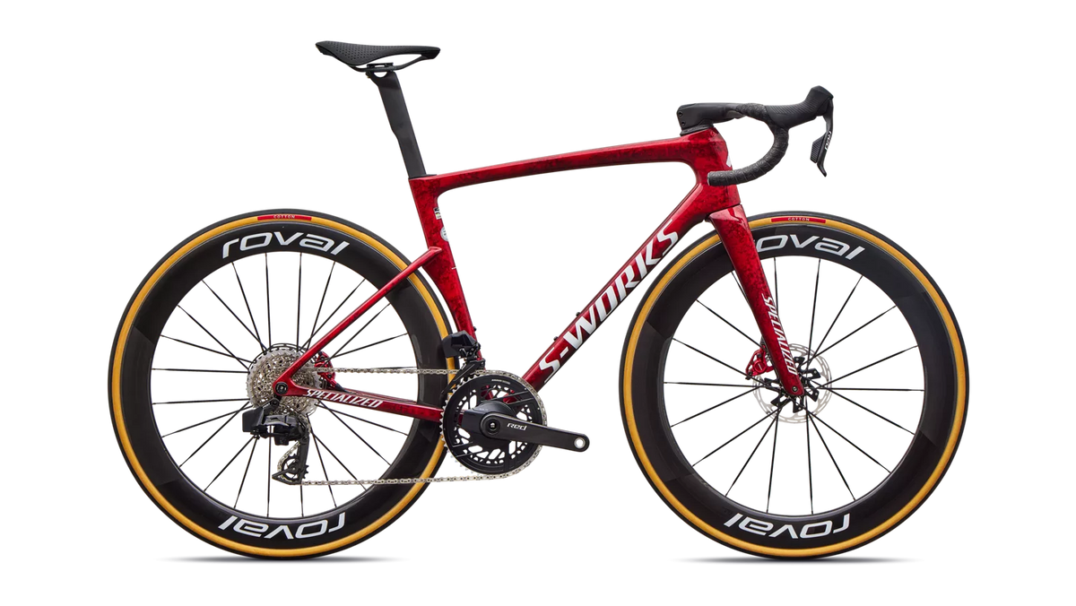 SPECIALIZED S-WORKS TARMAC SL9 LTD BUILT FOR LEGENDS ROAD BIKE - RACE RED / VAPOR