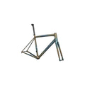 SPECIALIZED S-Works Aethos 2025 Road Frameset - Satin Deep Lake Metallic / Green Pearl + Burnt Gold Metallic Fades / Dark Navy