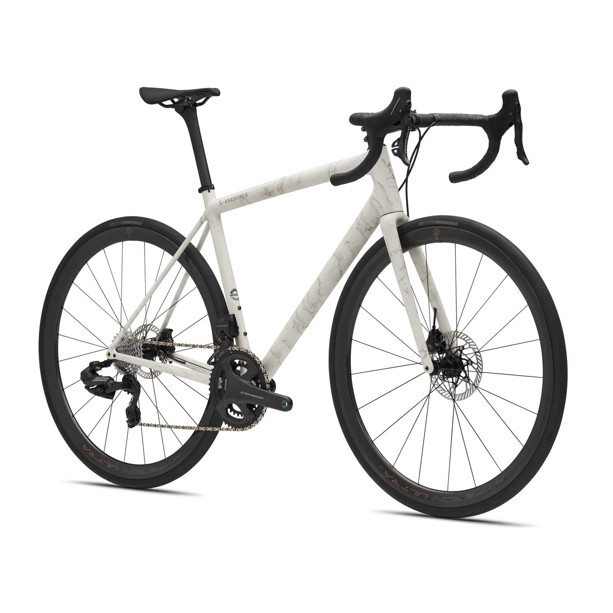 SPECIALIZED S-Works Aethos LTD 2023 Campagnolo Super Record Complete Road Bike - Satin Birch / Black Pearl