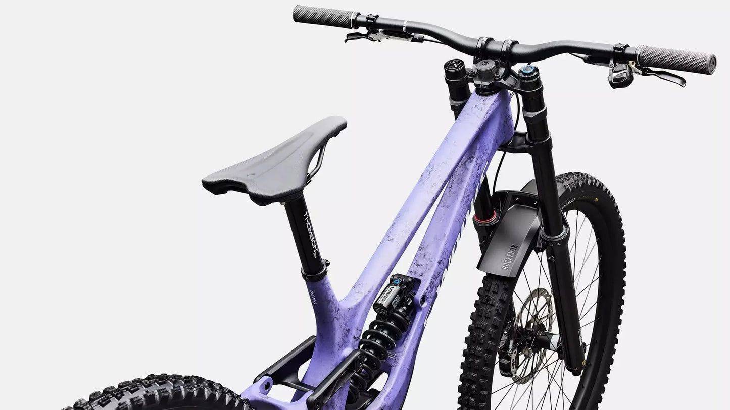 SPECIALIZED S-Works Demo 11 - Satin / Powder Indigo Tint / Black Tint Carbon / White