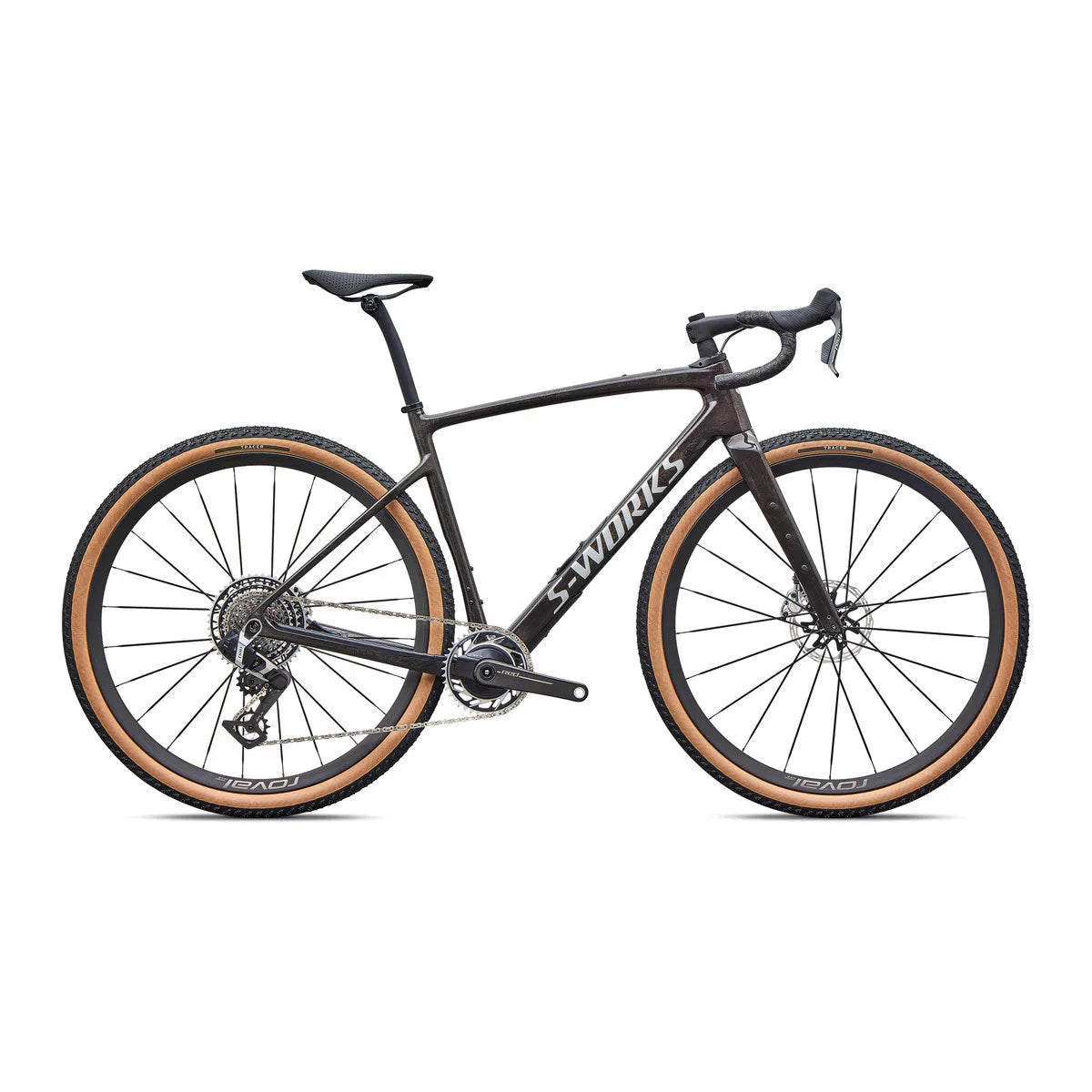 SPECIALIZED S-Works Diverge 4 SRAM RED XPLR Complete Gravel Bike - Warm Smoke Metallic / Carbon / Silver Dust