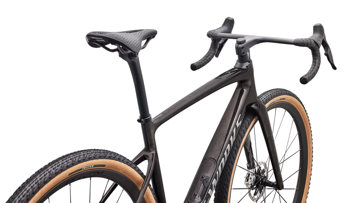 SPECIALIZED S-Works Diverge 4 SRAM RED XPLR Complete Gravel Bike - Warm Smoke Metallic / Carbon / Silver Dust