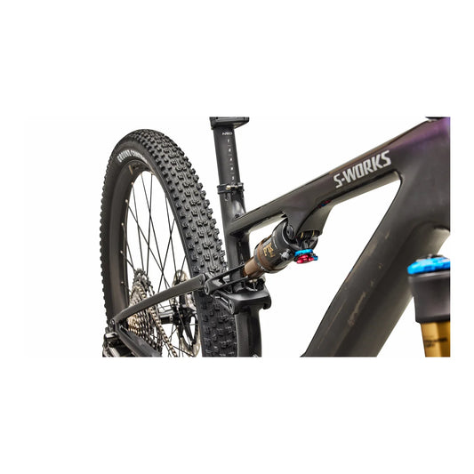 SPECIALIZED S-Works Epic 8 EVO 2026 Shimano XTR Di2 Complete MTB - Gloss Carbon / Green To Purple Viavi Fade / Brushed Liquid Metal