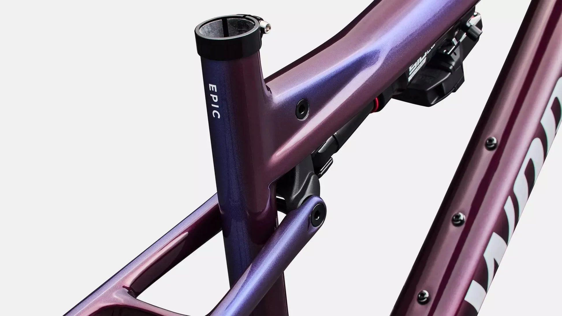 SPECIALIZED S-Works Epic 9 MTB Frameset - Gloss Bordeaux Metallic / Blue Pearl Edge Fade / Metallic White Silver