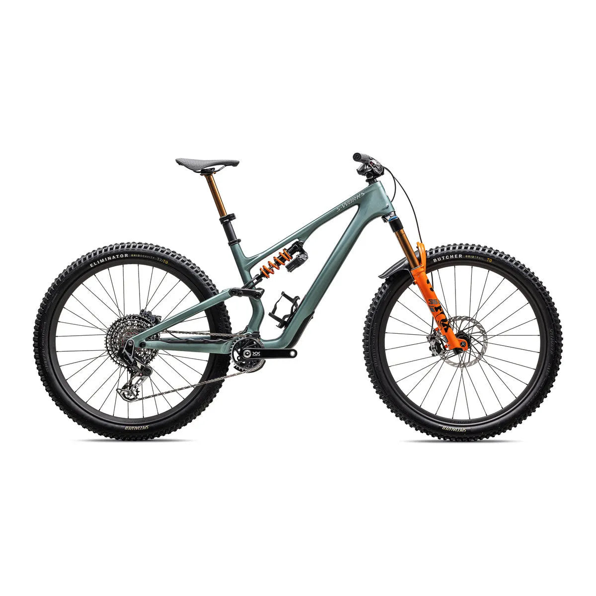 SPECIALIZED S-Works Stumpjumper 15 LTD Complete MTB - Gloss Fjord Metallic / Dolomite Metallic