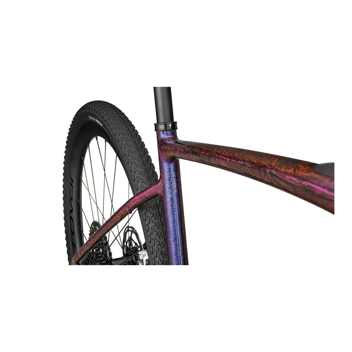 SPECIALIZED S-Works Turbo Creo 2 2025 SRAM RED / XX1 Eagle AXS Gravel E-Bike - Gloss Carbon / Red To Blue Pearl Strata / Satin Liquid Silver
