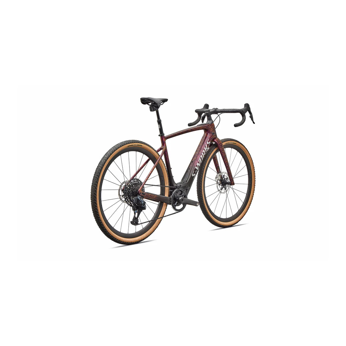 SPECIALIZED S-Works Turbo Creo 2 2026 SRAM RED / XX1 Eagle AXS Gravel E-Bike - Gloss Bordeaux Metallic / Fade / Pearl Dry Impasto / Silver Dust