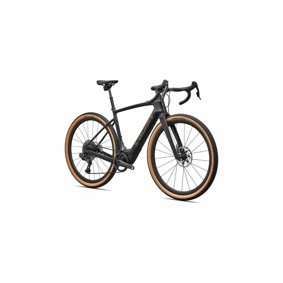 SPECIALIZED S-Works Turbo Creo 2 2026 SRAM RED / XX1 Eagle AXS Gravel E-Bike - Gloss Carbon / Chrome