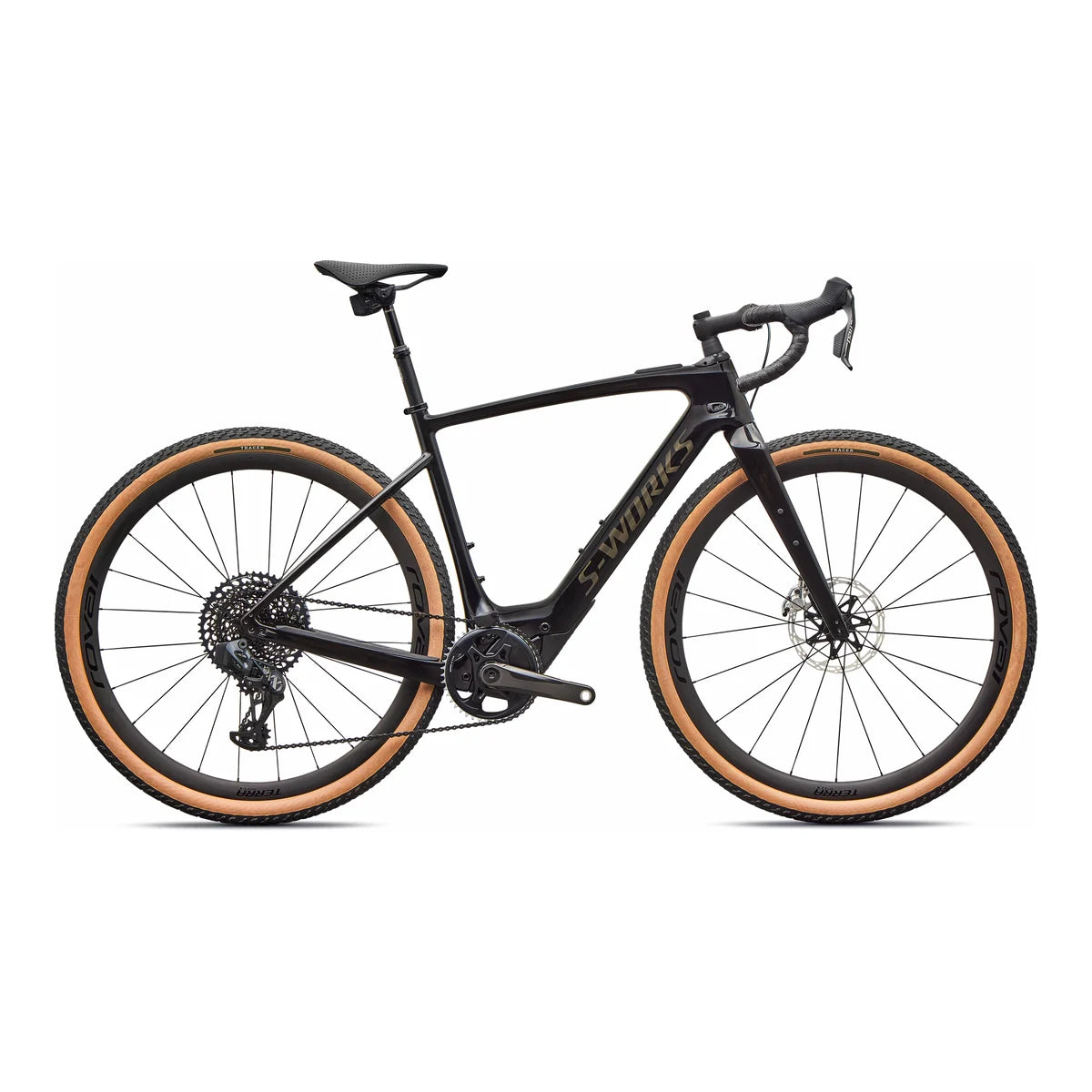 SPECIALIZED S-Works Turbo Creo 2 2026 SRAM RED / XX1 Eagle AXS Gravel E-Bike - Gloss Carbon / Chrome