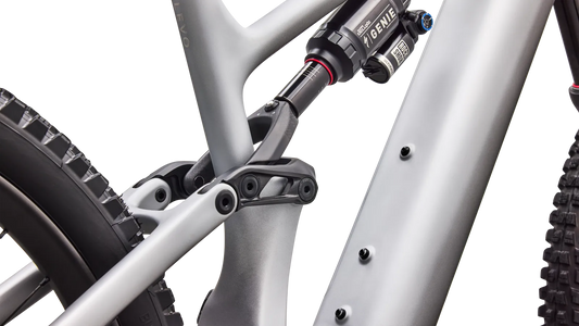 SPECIALIZED S-Works Turbo Levo 4 MTB Ebike - Satin Silver Dust / Black Pearl / Gloss Chrome
