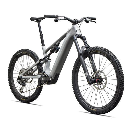 SPECIALIZED S-Works Turbo Levo 4 MTB Ebike - Satin Silver Dust / Black Pearl / Gloss Chrome
