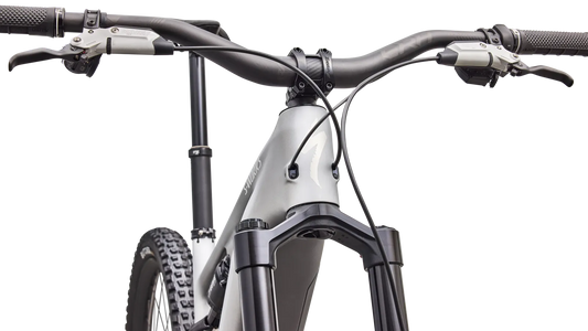 SPECIALIZED S-Works Turbo Levo 4 MTB Ebike - Satin Silver Dust / Black Pearl / Gloss Chrome