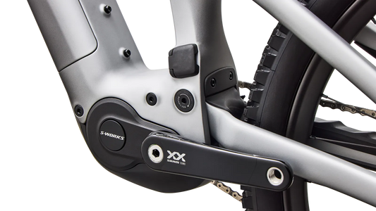 SPECIALIZED S-Works Turbo Levo 4 MTB Ebike - Satin Silver Dust / Black Pearl / Gloss Chrome