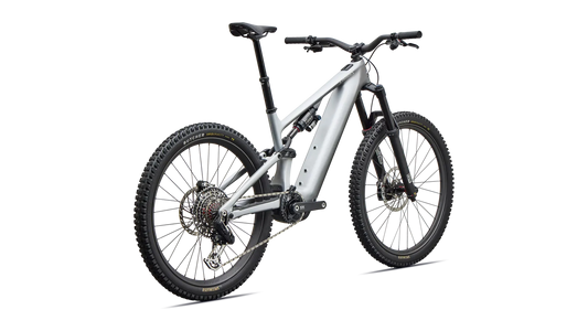 SPECIALIZED S-Works Turbo Levo 4 MTB Ebike - Satin Silver Dust / Black Pearl / Gloss Chrome
