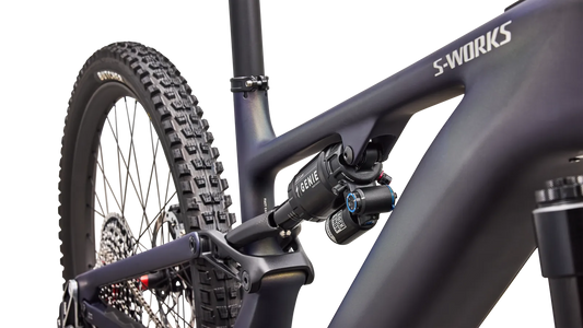 SPECIALIZED S-Works Turbo Levo 4 MTB Ebike - Satin Blue Tint / Chrome