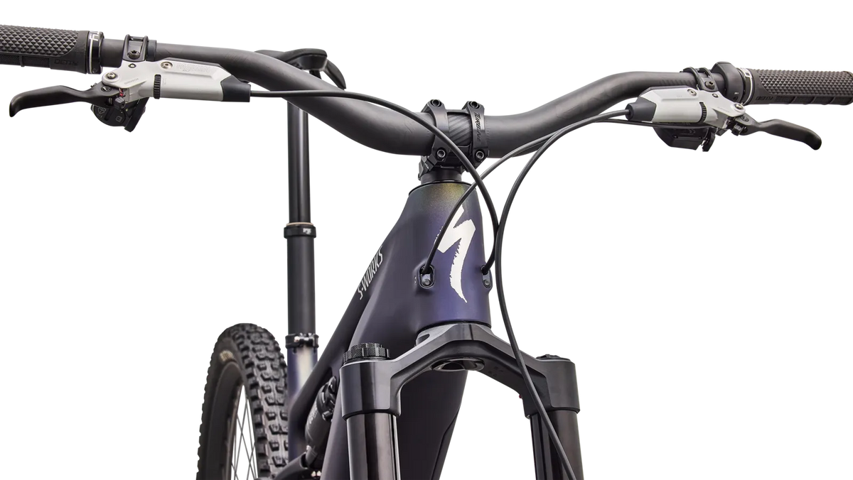 SPECIALIZED S-Works Turbo Levo 4 MTB Ebike - Satin Blue Tint / Chrome