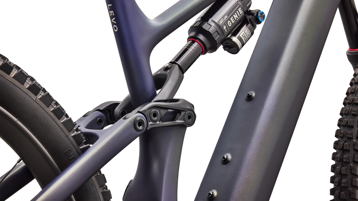 SPECIALIZED S-Works Turbo Levo 4 MTB Ebike - Satin Blue Tint / Chrome