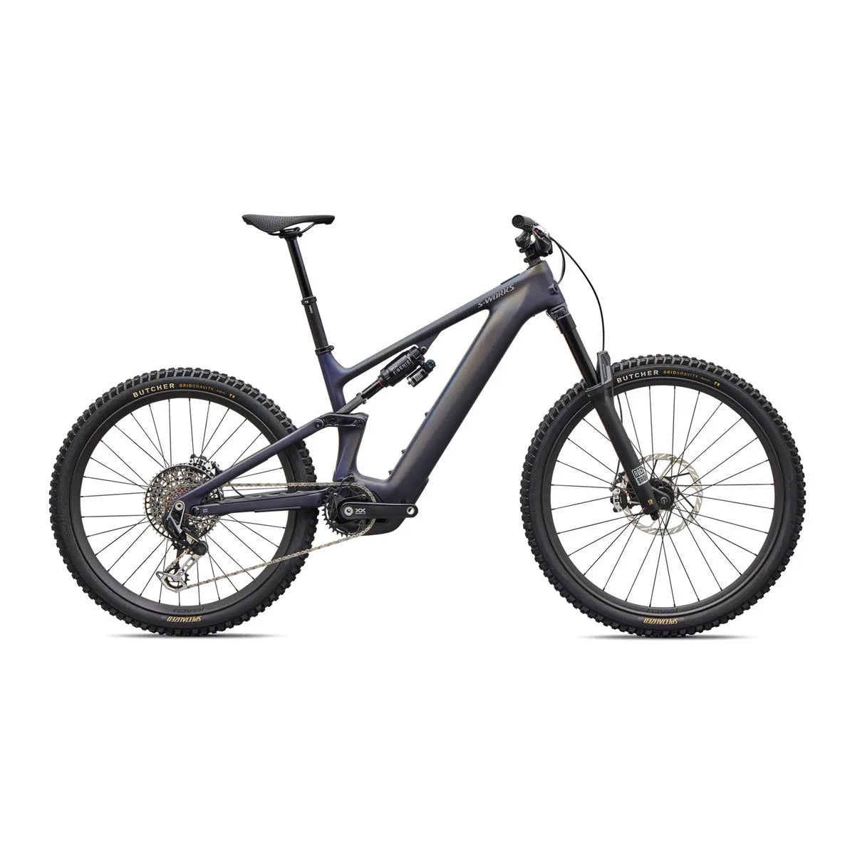 SPECIALIZED S-Works Turbo Levo 4 MTB Ebike - Satin Blue Tint / Chrome