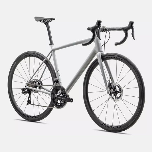 SPECIALIZED SWORKS Aethos Shimano Dura Di2 Ace Road Bike - GLOSS BIRCH/ABALONE-LAPIS ORGANIC COLOR RUN/DUNE