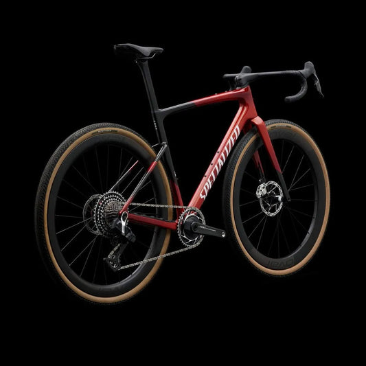 SPECIALIZED SWorks Crux 5 SRAM RED XPLR Gravel Bike - Gldprl/Sildst/Nblmet