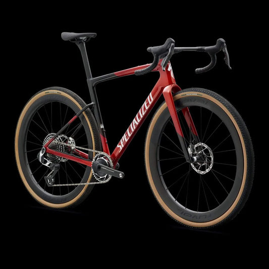 SPECIALIZED SWorks Crux 5 SRAM RED XPLR Gravel Bike - Gldprl/Sildst/Nblmet