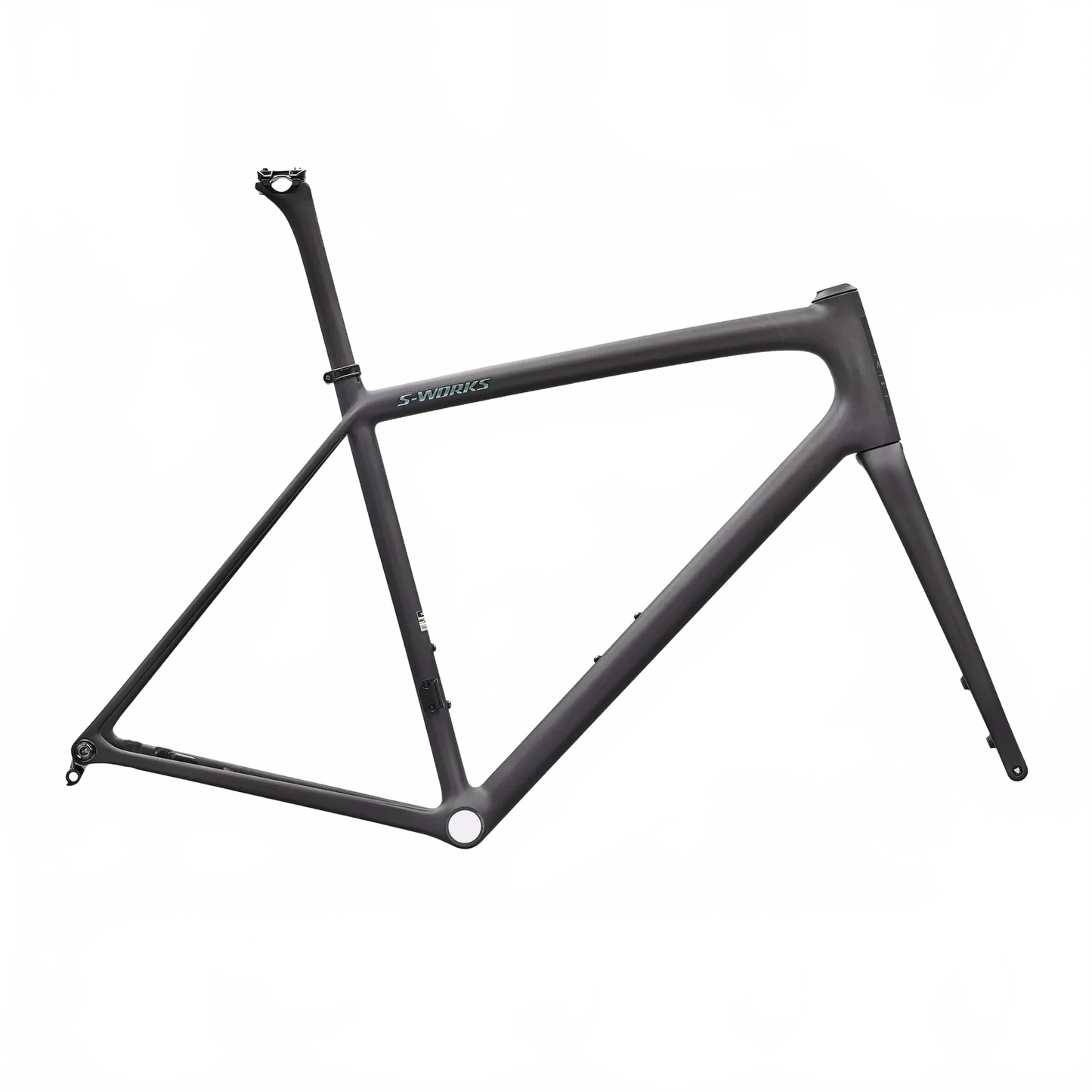 SPECIALIZED Sworks Aethos 2 Frameset 2026 - RTP RAW CARBON / PREMIUM FJORD METALLIC