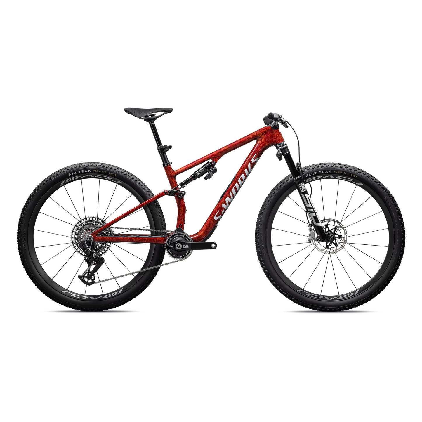 SPECIALIZED Sworks Epic 8 2026 SRAM XX Complete MTB - Gloss Fiery Red Dry Impasto / Metallic White Silver