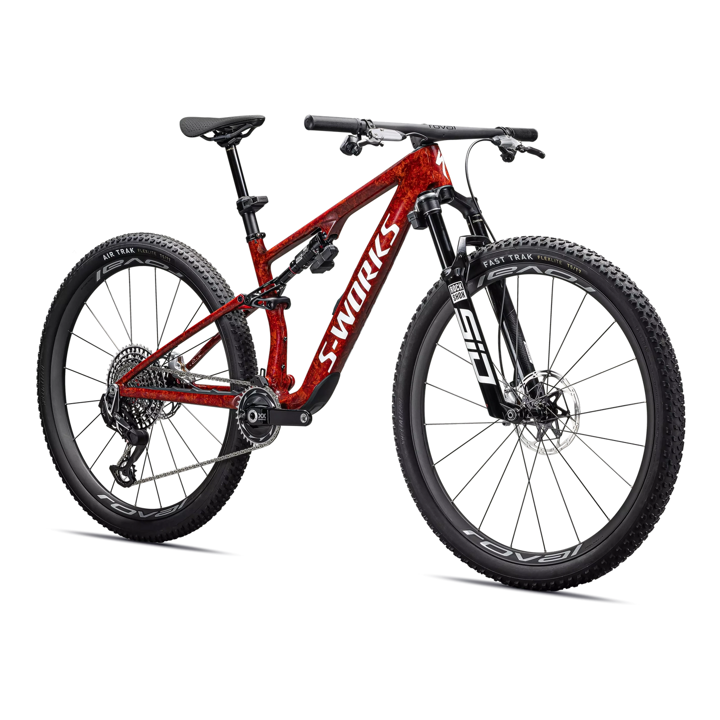 SPECIALIZED Sworks Epic 8 2026 SRAM XX Complete MTB - Gloss Fiery Red Dry Impasto / Metallic White Silver
