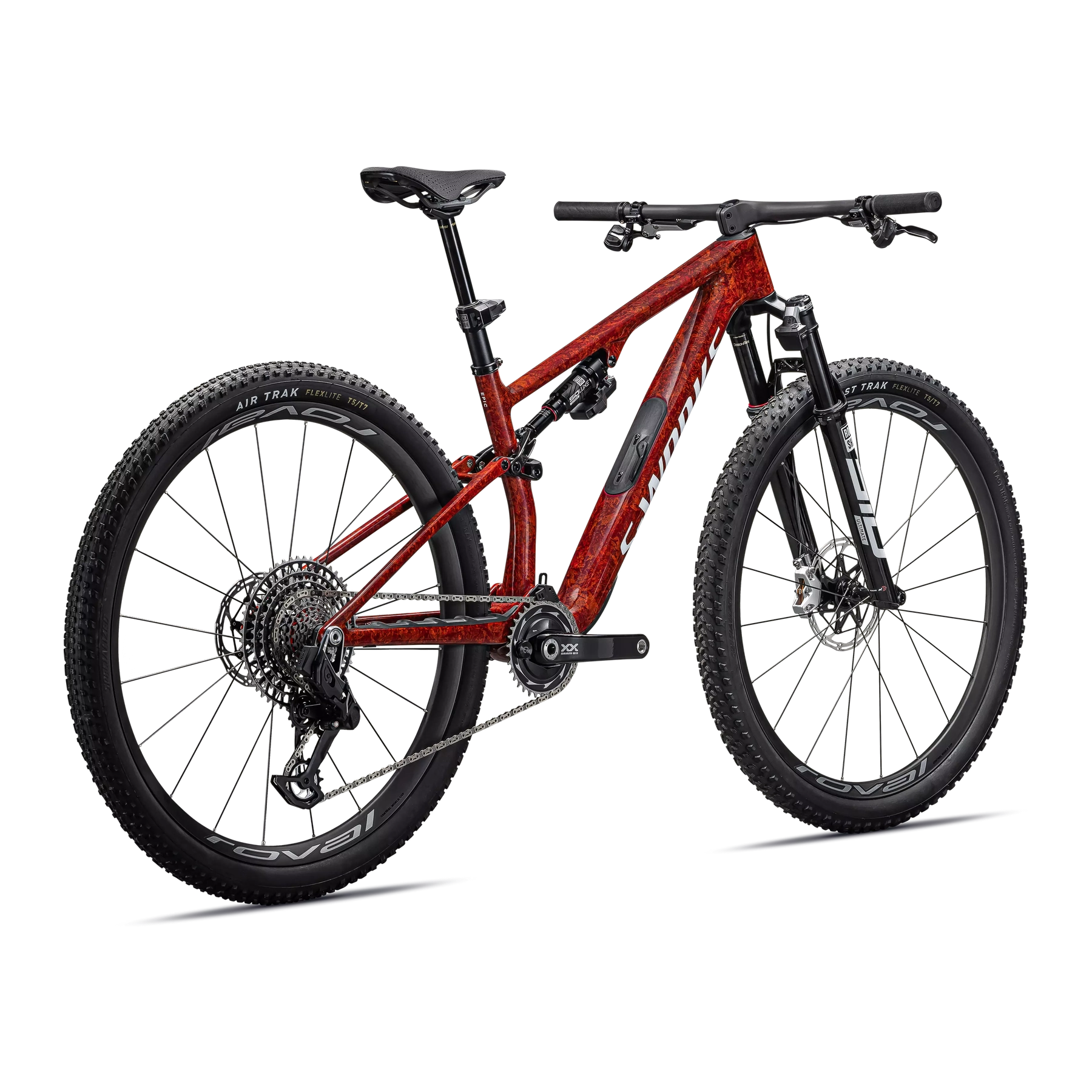 specialized epic carbon rennrad SPECIALIZED Sworks Epic 8 2026 SRAM XX Complete MTB - Gloss Fiery Red Dry Impasto / Metallic White Silver