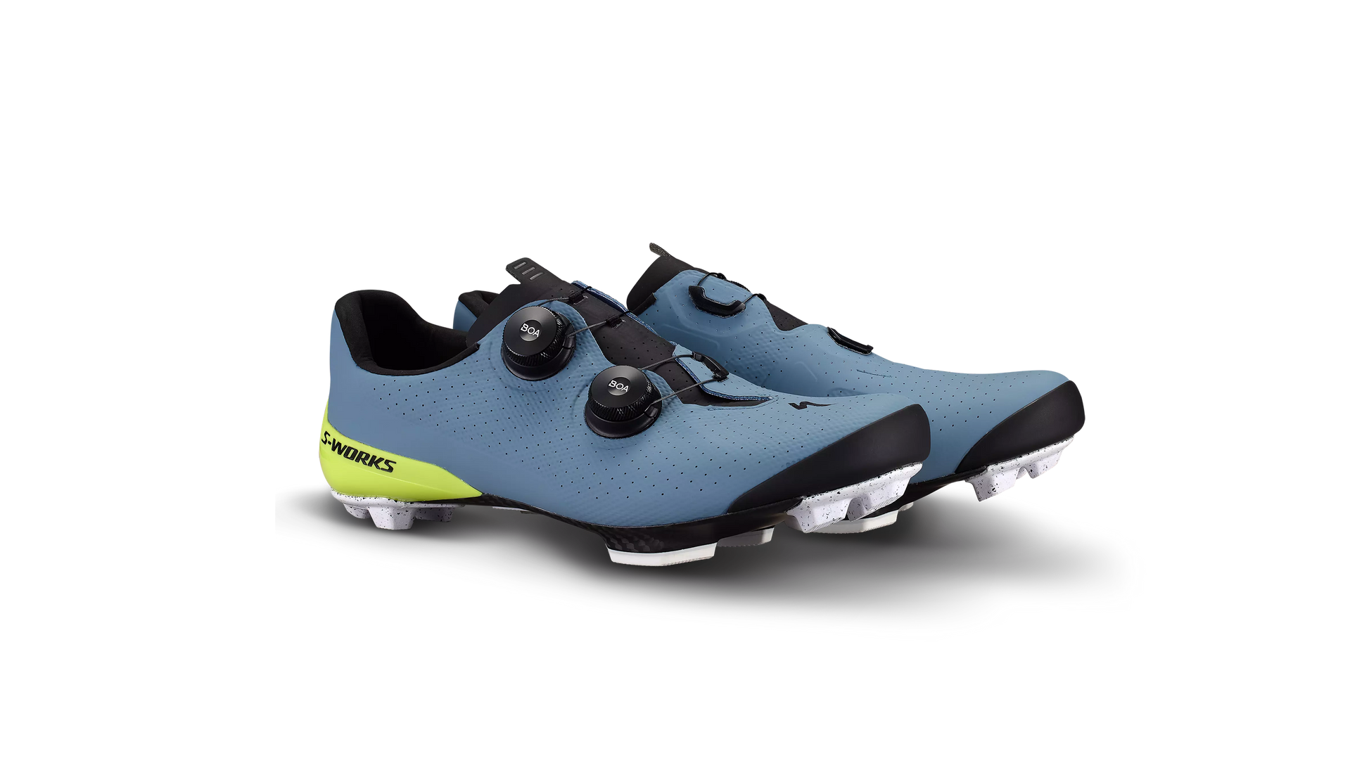 SPECIALIZED Sworks Recon SL MTB Gravel Cycling Shoes - Grey Blue