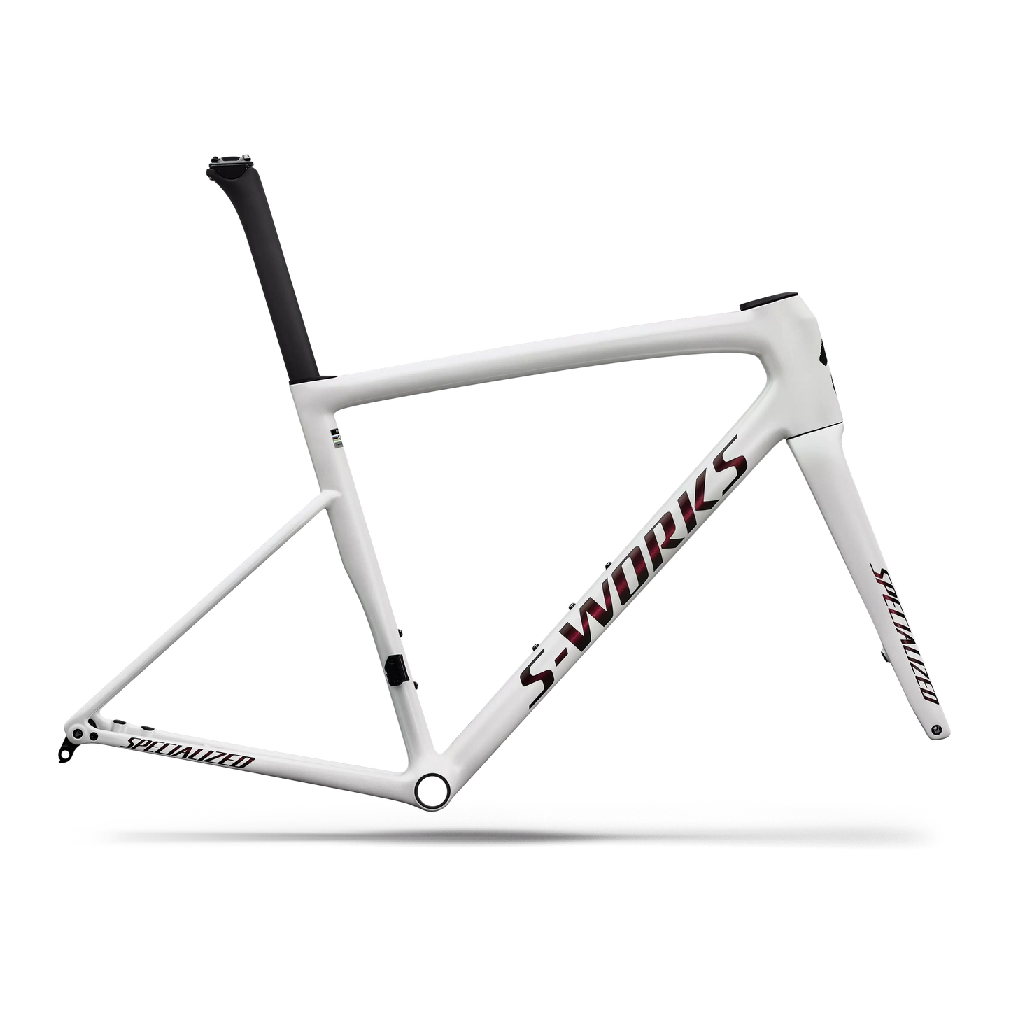 SPECIALIZED Sworks Tarmac SL8 2026 Road Frameset - Gloss Metallic White Silver / Pearl / Black