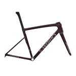 SPECIALIZED Sworks Tarmac SL8 2026 Road Frameset - Gloss Carbon / Bordeaux Metallic + Nebula Directional Brush / Pearl Over White