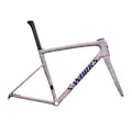 SPECIALIZED Sworks Tarmac SL8 2026 Road Frameset - Gloss Dolomite Metallic / Directional Brush / Blue Majesty Metallic
